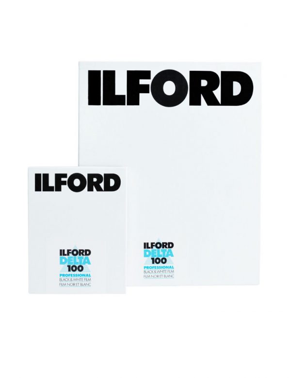 Ilford Delta 100 102 x 127mm 25 Sheets