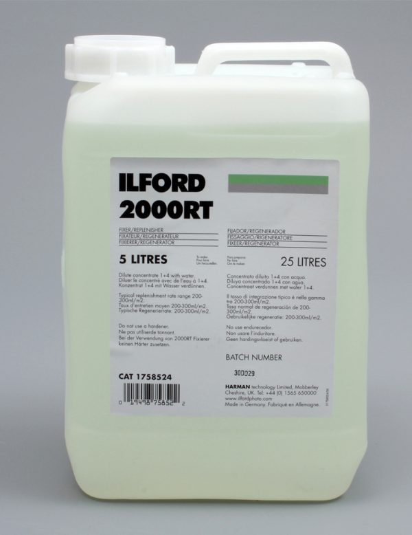 Ilford 2000 RT Fixer (Dilution 1+4) 5 Litres